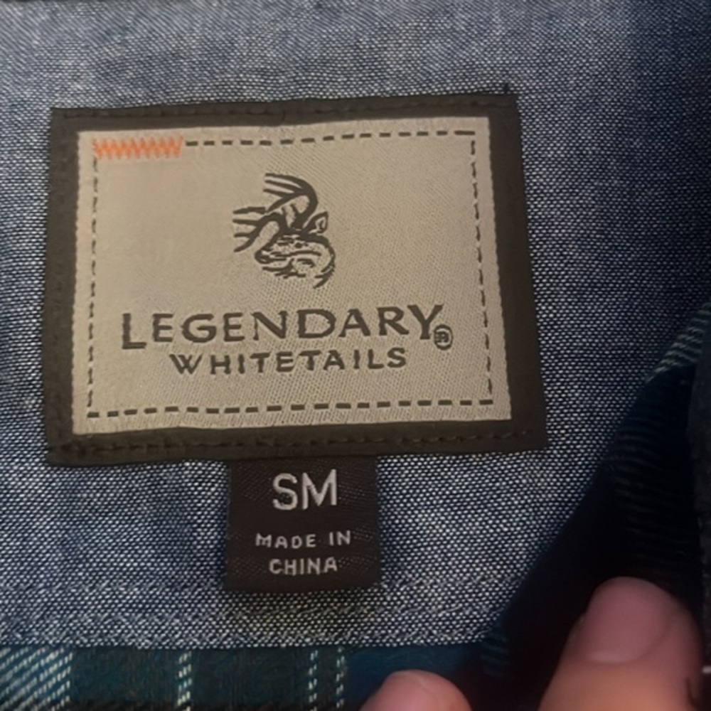 Legendary whitetail flannel size S - Picture 3 of 7